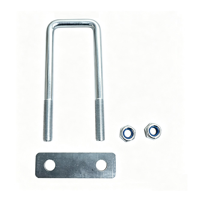 Trailer U Bracket Set  10mm 15 15X5.2cm