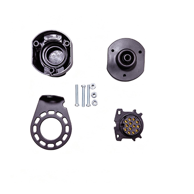 12V 13 Pin Trailer Connector Socket Adapter