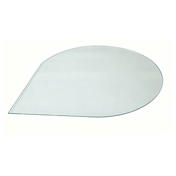 Teardrop Tempered Glass 120*120*0.8 Transparent