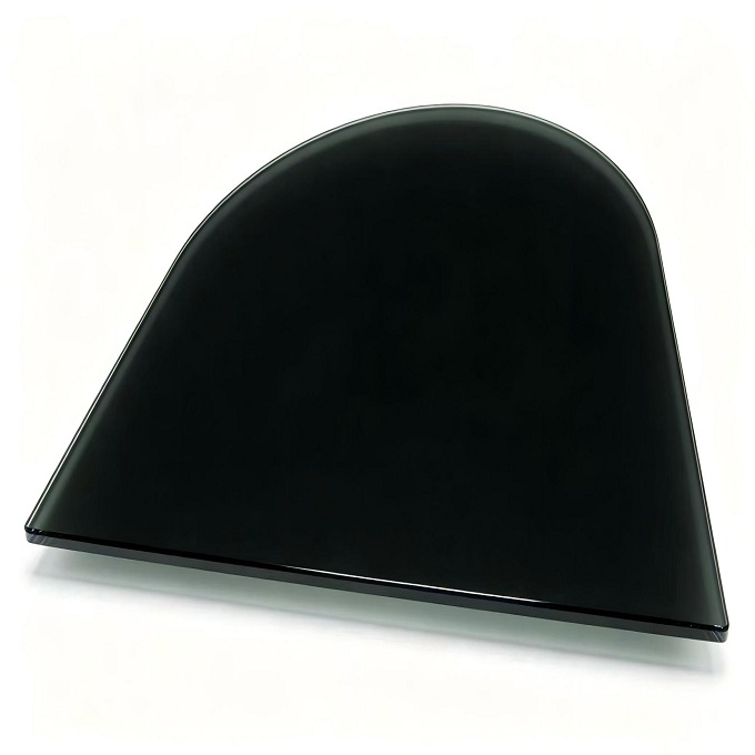Rundbogen Tempered Glass 120*120*0.8 Black